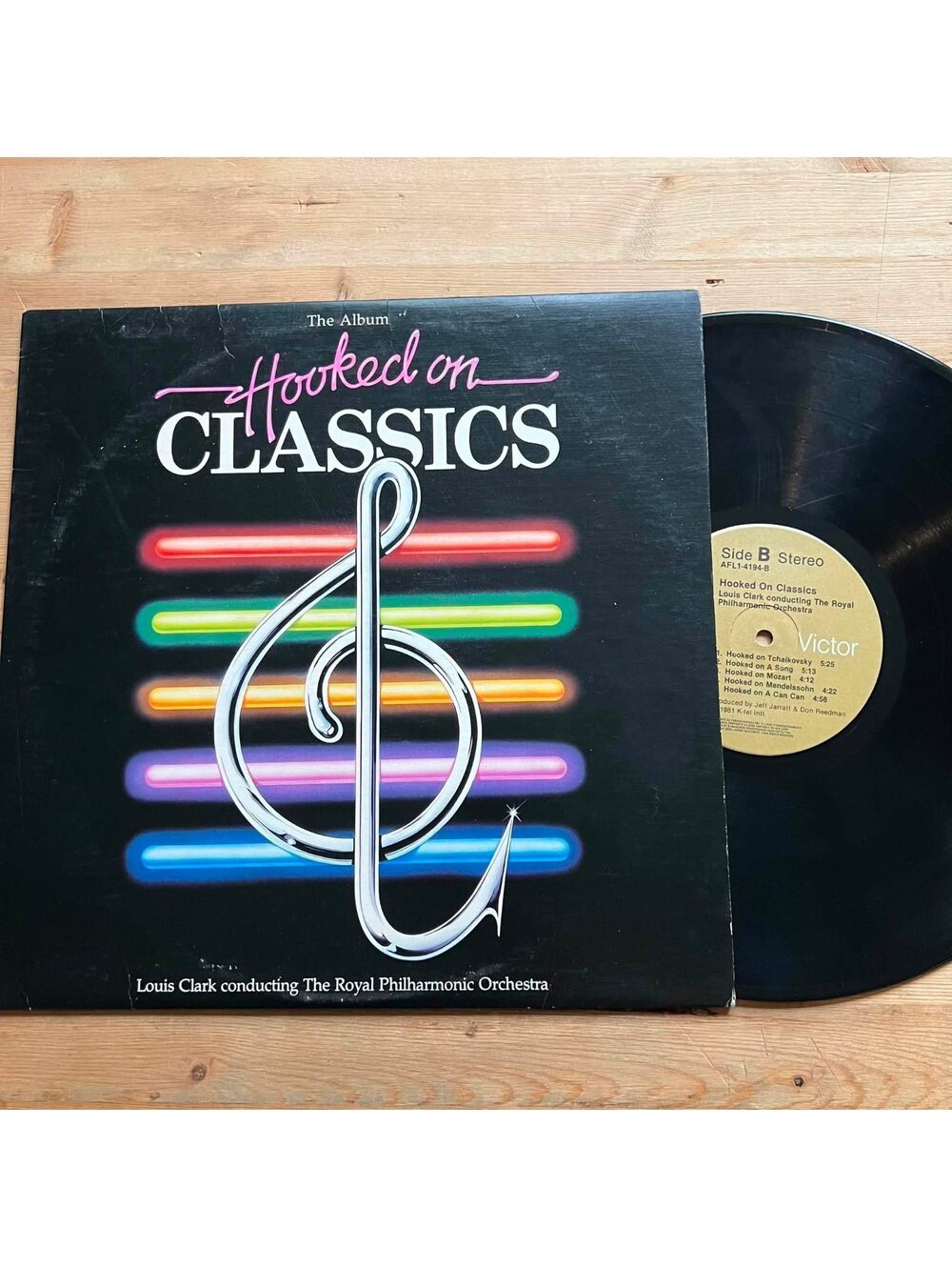Louis Clark - Hooked on Classics 33rpm VG+ VR22